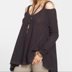 Free People | Moonshine Waffle Knit Top